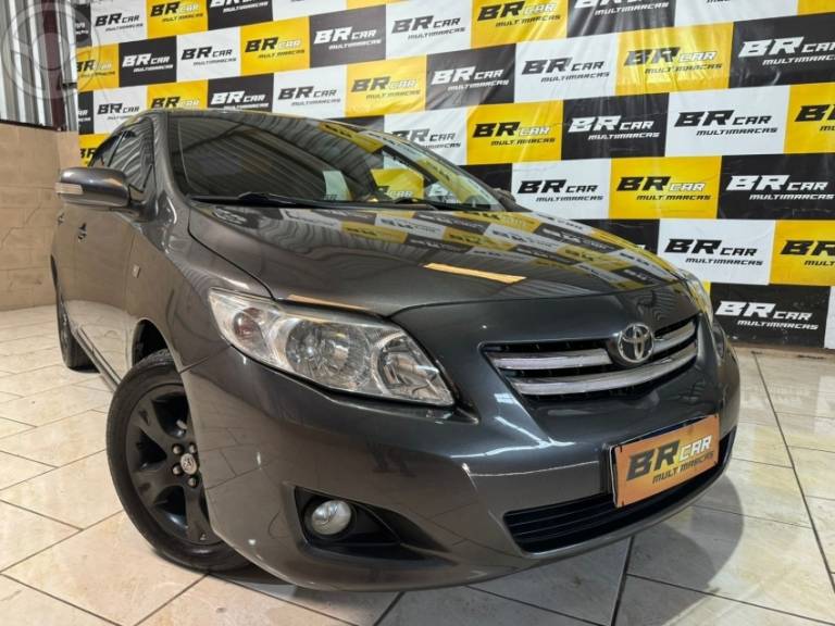 TOYOTA - COROLLA 1.8 XEI 16V FLEX 4P AUTOMÁTICO - 2008/2009 - CINZA - R$ 50.000,00