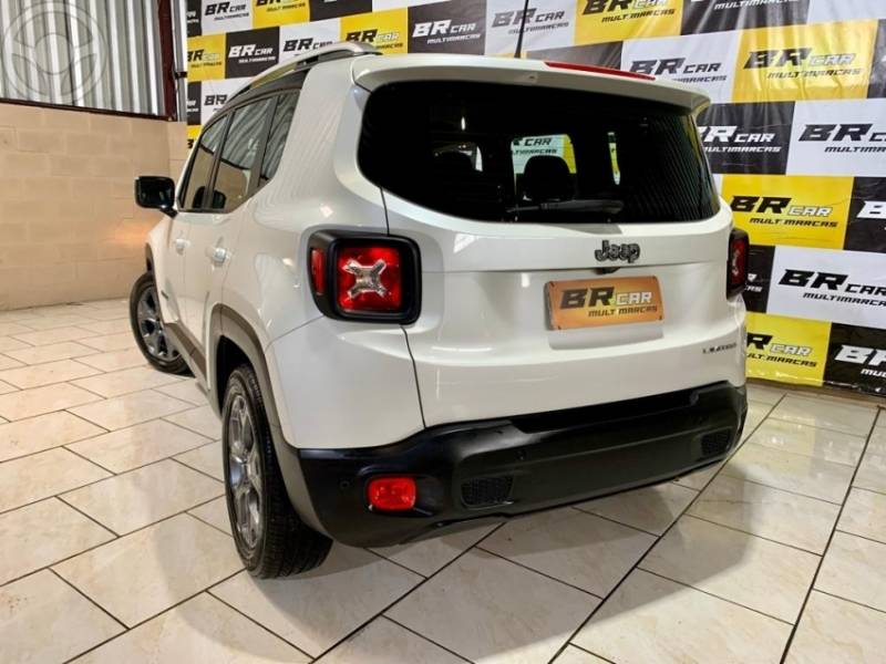 JEEP - RENEGADE 1.8 16V FLEX LIMITED 4P AUTOMÁTICO - 2018/2018 - BRANCA - R$ 74.900,00