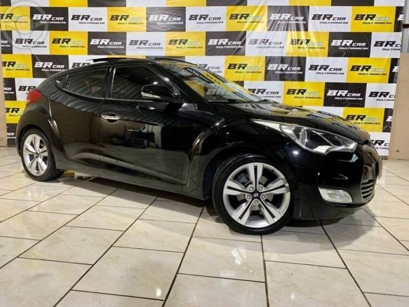HYUNDAI - VELOSTER 1.6 16V 3P AUTOMÁTICO - 2012/2013 - PRETA - R$ 63.900,00