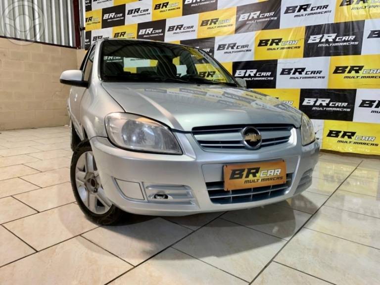 CHEVROLET - PRISMA 1.4 MPFI MAXX 8V FLEX 4P MANUAL - 2007/2008 - PRATA - R$ 27.900,00