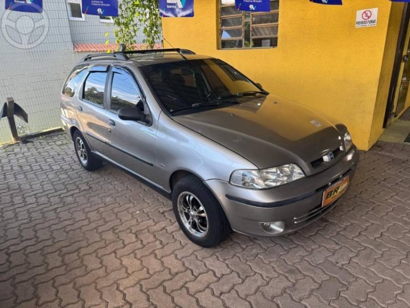 FIAT - PALIO 1.0 MPI FIRE ELX WEEKEND 16V 4P MANUAL - 2001/2001 - CINZA - R$ 13.900,00