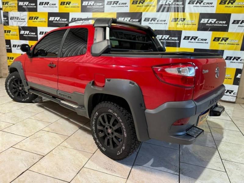 FIAT - STRADA 1.8 MPI ADVENTURE CD 16V FLEX 3P AUTOMATIZADO - 2015/2015 - VERMELHA - R$ 57.900,00