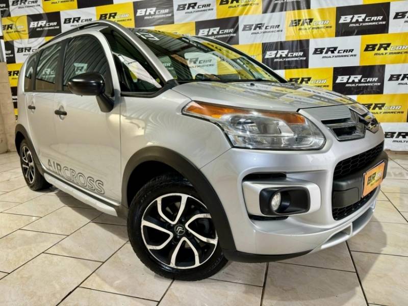 CITROËN - AIRCROSS 1.6 GLX 16V FLEX 4P AUTOMÁTICO - 2012/2013 - PRATA - R$ 37.900,00