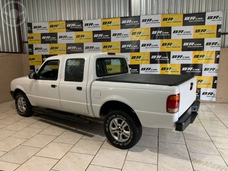 FORD - RANGER 2.8 XL 4X2 CD 8V TURBO INTERCOOLER DIESEL 4P MANUAL - 2002/2003 - BRANCA - R$ 47.900,00