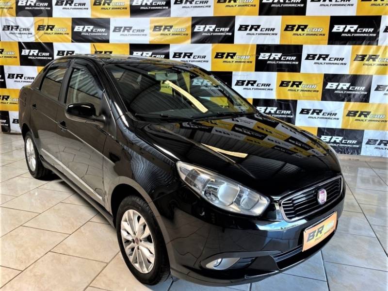FIAT - GRAND SIENA 1.4 MPI ATTRACTIVE 8V FLEX 4P MANUAL - 2017/2018 - PRETA - R$ 48.900,00