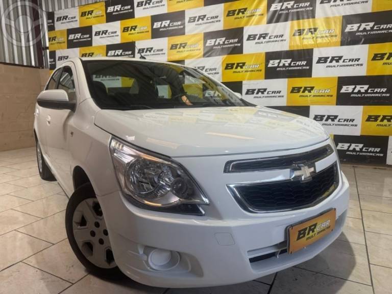 CHEVROLET - COBALT 1.4 MPFI LT 8V FLEX 4P MANUAL - 2013/2013 - BRANCA - R$ 39.900,00