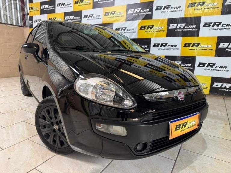 FIAT - PUNTO 1.4 ATTRACTIVE 8V FLEX 4P MANUAL - 2012/2013 - PRETA - R$ 36.900,00