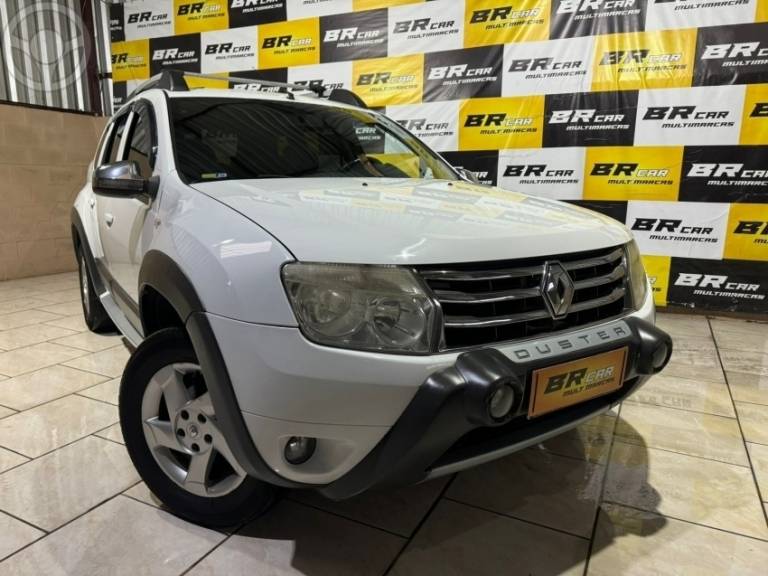 RENAULT - DUSTER 1.6 DYNAMIQUE 4X2 16V FLEX 4P MANUAL - 2012/2013 - BRANCA - R$ 51.900,00