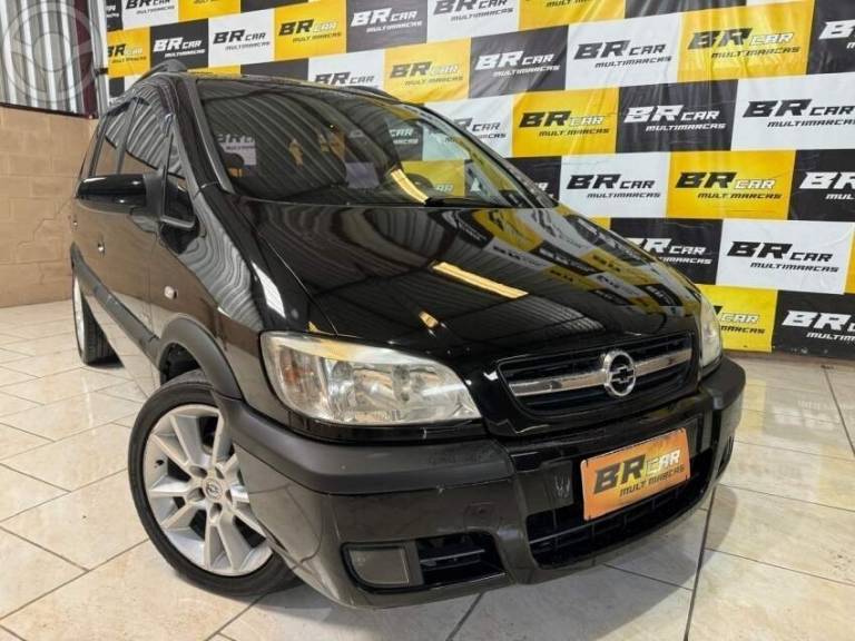 CHEVROLET - ZAFIRA 2.0 MPFI ELITE 16V 4P AUTOMÁTICO - 2004/2005 - PRETA - R$ 28.900,00