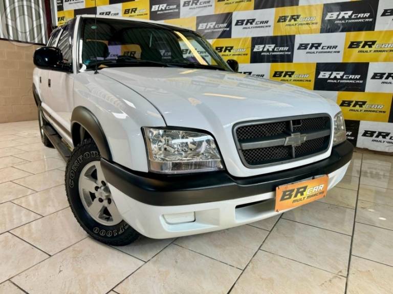 CHEVROLET - S10 2.4 ADVANTAGE 4X2 CD 8V FLEX 4P MANUAL - 2007/2008 - BRANCA - R$ 54.900,00