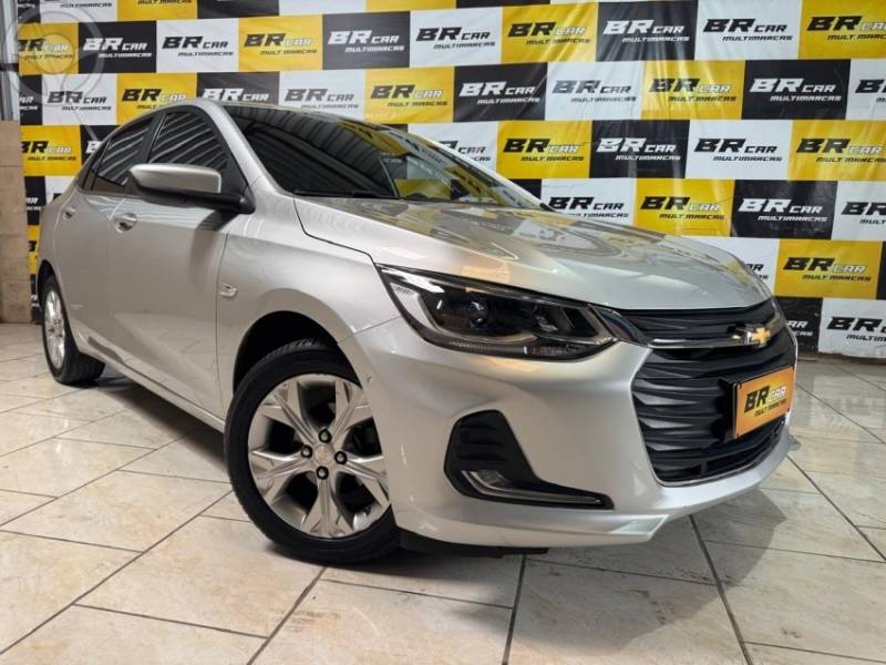 CHEVROLET - ONIX 1.0PREMIER PLUS 12V TURBO FLEX 4P AUTOMÁTICO - 2019/2020 - PRATA - R$ 82.900,00