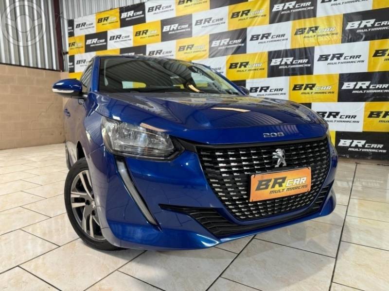 PEUGEOT - 208 1.6 ALLURE 16V FLEX 4P AUTOMÁTICO - 2022/2023 - AZUL - R$ 79.800,00