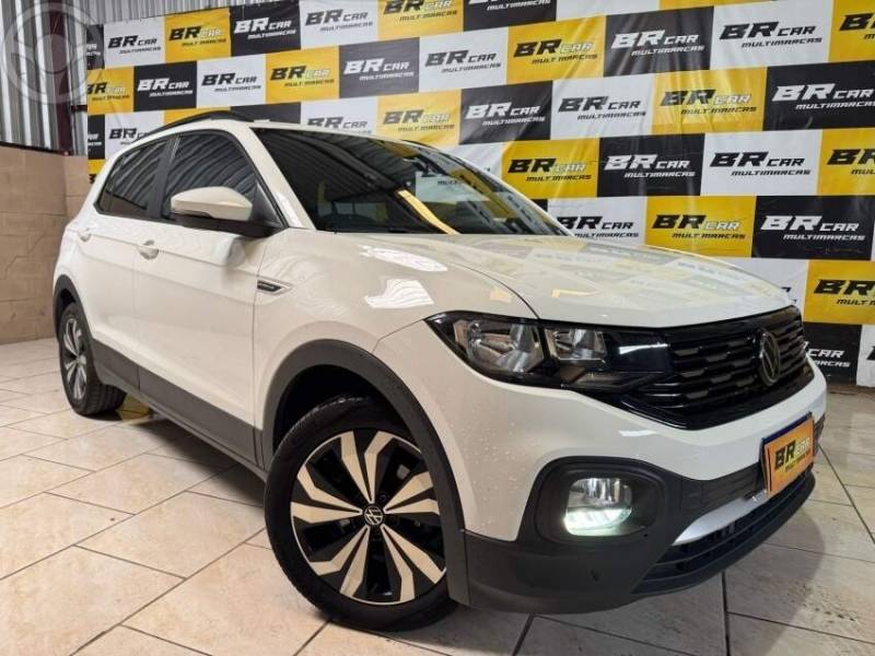 VOLKSWAGEN - T-CROSS 1.0 COMFORTLINE TSI FLEX 4P AUTOMÁTICO - 2022/2022 - BRANCA - R$ 110.900,00