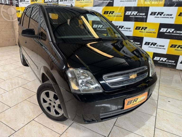 CHEVROLET - MERIVA 1.4 MPFI MAXX 8V ECONO.FLEX 4P MANUAL - 2012/2012 - PRETA - R$ 28.900,00