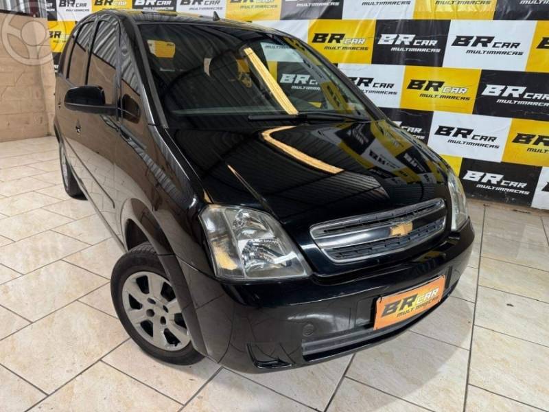 CHEVROLET - MERIVA 1.4 MPFI MAXX 8V ECONO.FLEX 4P MANUAL - 2012/2012 - PRETA - R$ 28.900,00