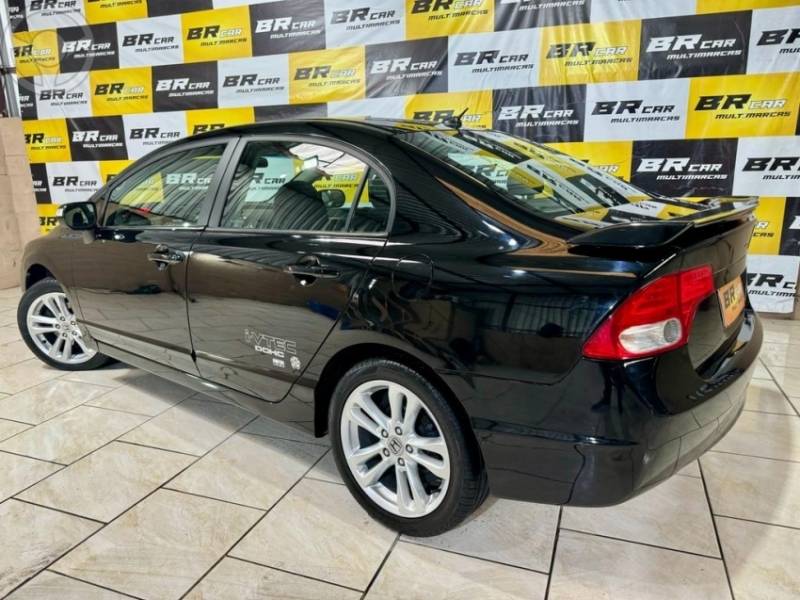 HONDA - CIVIC 2.0 SI 16V 4P MANUAL - 2007/2008 - PRETA - R$ 79.900,00