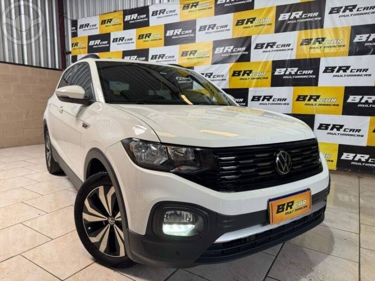 VOLKSWAGEN - T-CROSS 1.0 COMFORTLINE TSI FLEX 4P AUTOMÁTICO - 2022/2022 - BRANCA - R$ 110.900,00