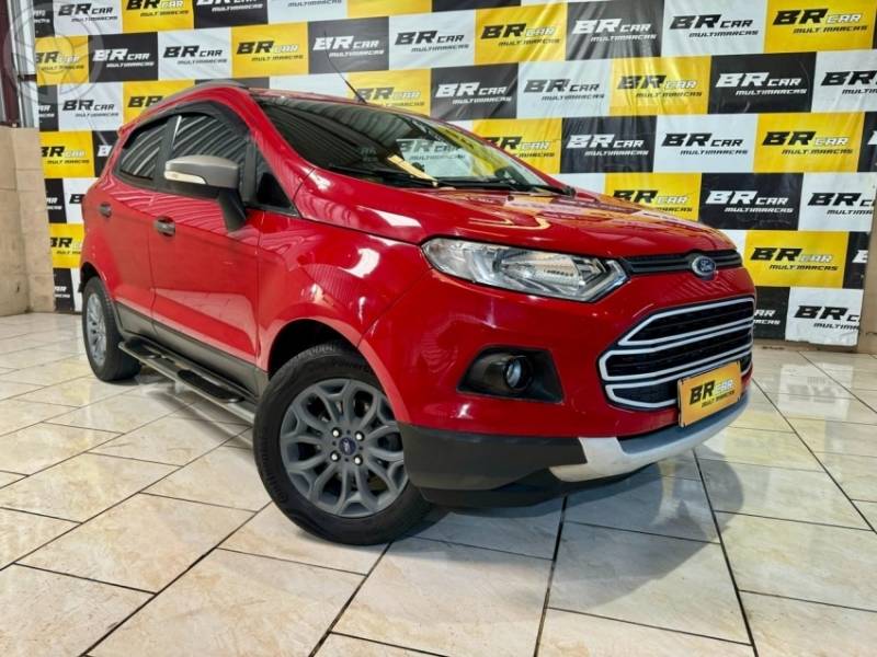 FORD - ECOSPORT 1.6 FREESTYLE 16V FLEX 4P MANUAL - 2014/2015 - VERMELHA - R$ 53.900,00