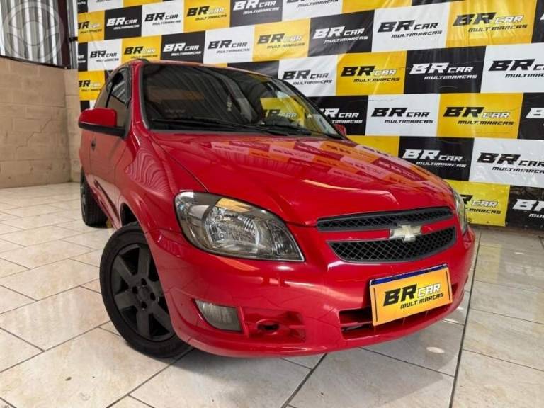 CHEVROLET - CELTA 1.0 MPFI LS 8V FLEX 2P MANUAL - 2012/2013 - VERMELHA - R$ 21.900,00