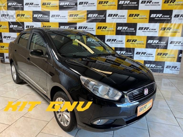 FIAT - GRAND SIENA 1.4 MPI ATTRACTIVE 8V FLEX 4P MANUAL - 2017/2018 - PRETA - R$ 48.900,00