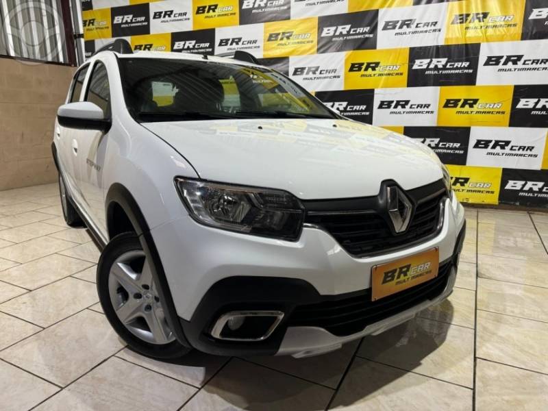 RENAULT - SANDERO 1.6 STEPWAY ZEN 16V FLEX 4P MANUAL - 2020/2021 - BRANCA - R$ 62.900,00