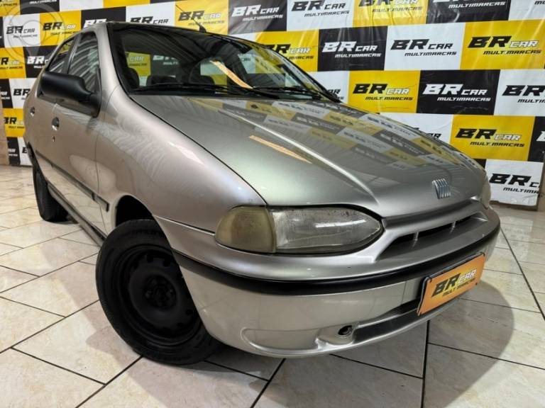 FIAT - SIENA 1.6 MPI EL 16V 4P MANUAL - 1997/1998 - CINZA - R$ 16.900,00