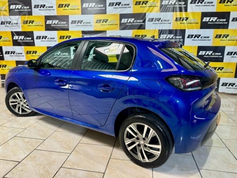 PEUGEOT - 208 1.6 ALLURE 16V FLEX 4P AUTOMÁTICO - 2022/2023 - AZUL - R$ 79.800,00