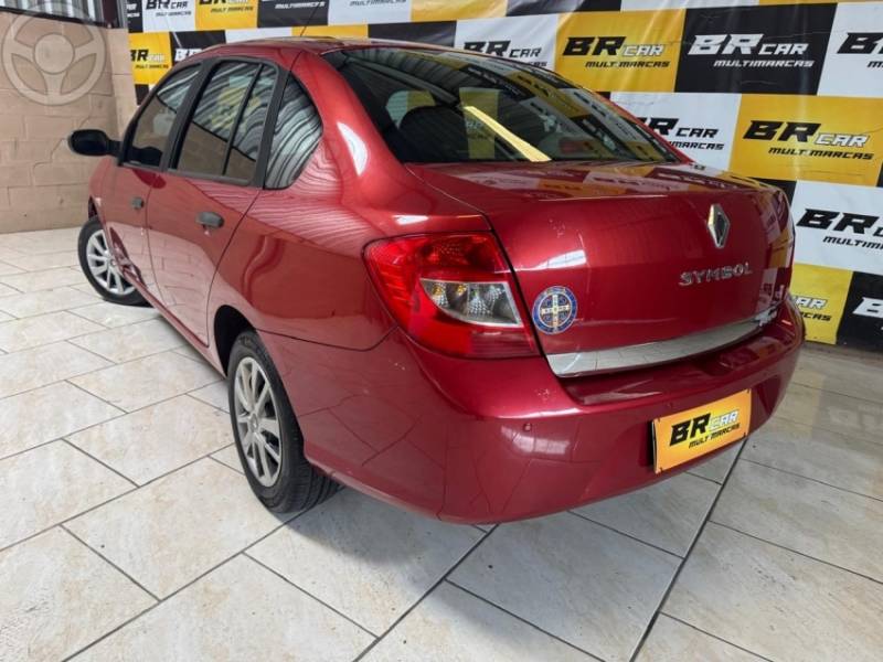 RENAULT - SYMBOL 1.6 EXPRESSION 16V FLEX 4P MANUAL - 2010/2011 - VERMELHA - R$ 23.900,00