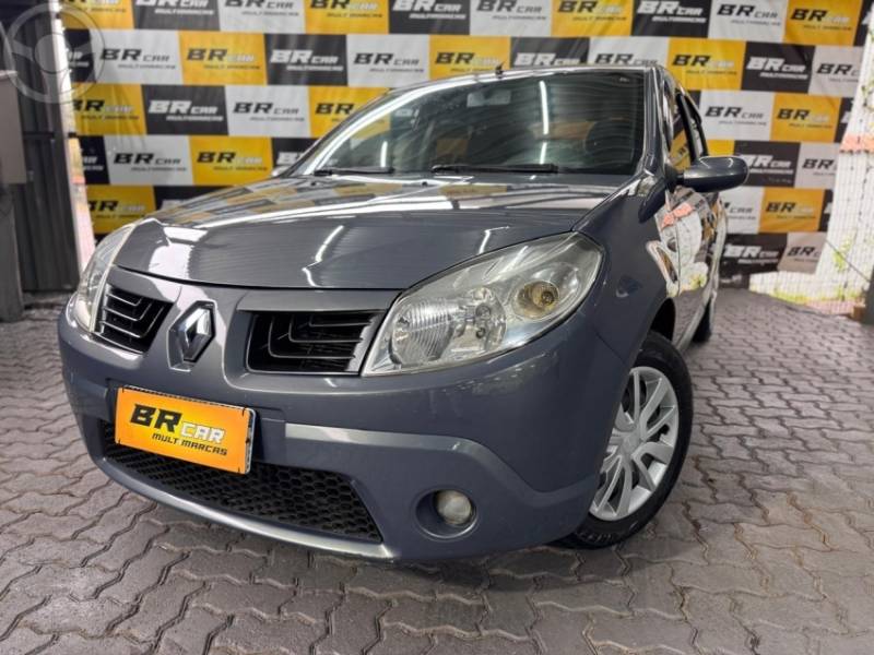 RENAULT - SANDERO 1.6 PRIVILÉGE 8V FLEX 4P MANUAL - 2008/2008 - CINZA - R$ 26.900,00