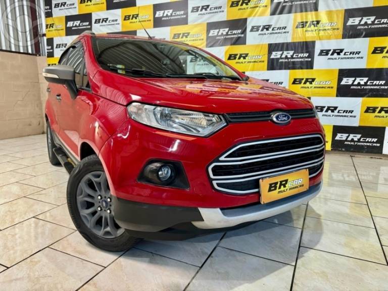 FORD - ECOSPORT 1.6 FREESTYLE 16V FLEX 4P MANUAL - 2014/2015 - VERMELHA - R$ 51.900,00