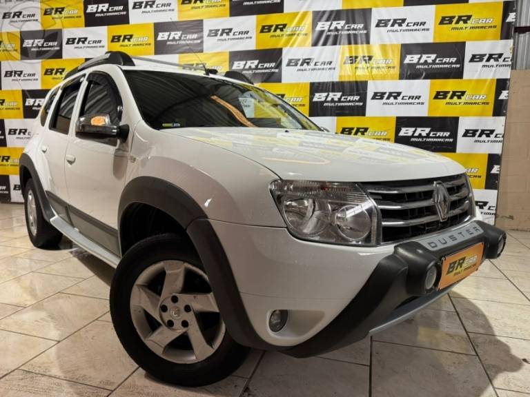 RENAULT - DUSTER 1.6 DYNAMIQUE 4X2 16V FLEX 4P MANUAL - 2012/2013 - BRANCA - R$ 47.900,00