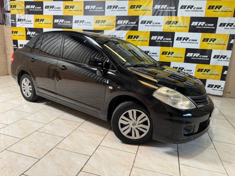 NISSAN - TIIDA 1.8 SEDAN 16V FLEX 4P MANUAL - 2011/2012 - PRETA - R$ 30.900,00