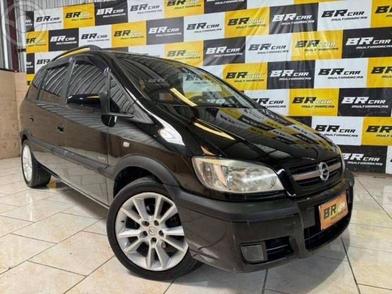 CHEVROLET - ZAFIRA 2.0 MPFI ELITE 16V 4P AUTOMÁTICO - 2004/2005 - PRETA - R$ 28.900,00